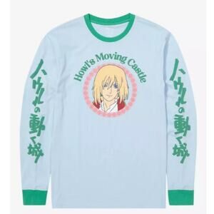 Howl's Moving Castle Circular Howl Portrait LS Tee - BoxLunch Exclusive - Small
